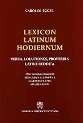 Lexicon latinum hodiernum. usato  Spedito ovunque in Italia 