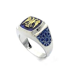 Bague aigle double d'occasion  Livré partout en France