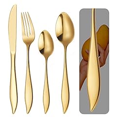 Luxury gold silverware for sale  Delivered anywhere in USA 