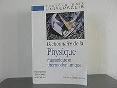 Dictionnaire physique mecaniqu d'occasion  Livré partout en Belgiqu