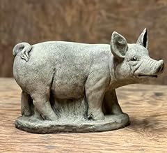 Concrete pig figure for sale  Delivered anywhere in USA 