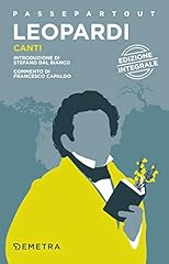 Giacomo leopardi. canti usato  Spedito ovunque in Italia 