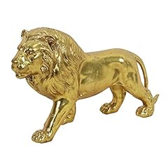 FIVENUM Gold Resin Lion King Ornaments for Home Decoration for sale  Delivered anywhere in Canada