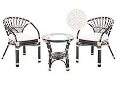 Beliani rattan bistro for sale  Delivered anywhere in UK