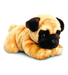 Keel Toys SD5456 35 cm Soft Plush Pug, Brown for sale  Delivered anywhere in UK