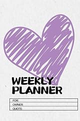 Weekly planner gebraucht kaufen  Wird an jeden Ort in Deutschland