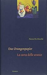 Das orangenpapier carta usato  Spedito ovunque in Italia 