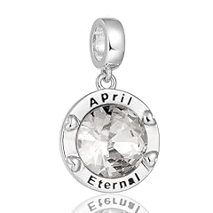 Amatolove april birthstone for sale  Delivered anywhere in UK