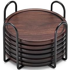 Wood coasters metal for sale  Delivered anywhere in UK