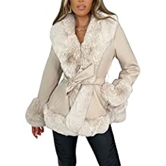 Women winter faux for sale  Delivered anywhere in UK