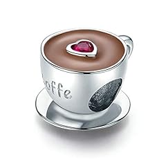 Coffee charm 925 for sale  Delivered anywhere in UK