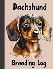 Dachshund breeding log for sale  Delivered anywhere in USA 