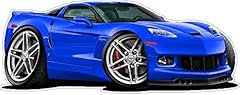 Corvette cartoon car for sale  Delivered anywhere in USA 