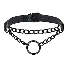 Manfnee leather choker for sale  Delivered anywhere in UK
