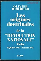 Origines doctrinales révoluti d'occasion  Livré partout en France