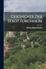 Geschichte stadt forchheim gebraucht kaufen  Wird an jeden Ort in Deutschland