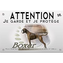 Plaque plastique attention d'occasion  Livré partout en France