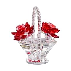 Crystal rose flower for sale  Delivered anywhere in UK