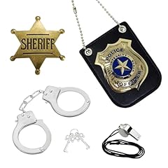 Accessori costume polizia usato  Spedito ovunque in Italia 