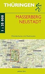 Wanderkarte masserberg und for sale  Delivered anywhere in UK