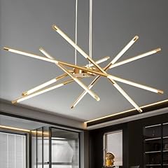 Modern gold chandelier for sale  Delivered anywhere in USA 