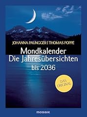 Mondkalender jahresübersichte gebraucht kaufen  Wird an jeden Ort in Deutschland
