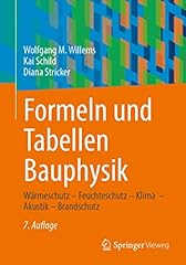 Formeln tabellen bauphysik gebraucht kaufen  Wird an jeden Ort in Deutschland