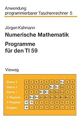 Numerische mathematik programm gebraucht kaufen  Wird an jeden Ort in Deutschland