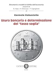 Robustella usura bancaria usato  Spedito ovunque in Italia 