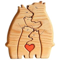 Pcs wooden bear for sale  Delivered anywhere in UK