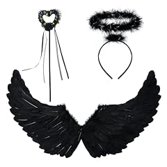 Black angel wings for sale  Delivered anywhere in UK