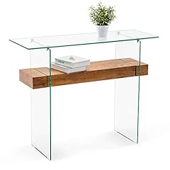 Ivinta glass console for sale  Delivered anywhere in USA 