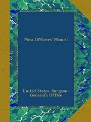 Mess officers manual for sale  Delivered anywhere in UK