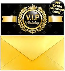 12x vip einladungskarten gebraucht kaufen  Wird an jeden Ort in Deutschland