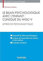 Bilan psychologique enfant d'occasion  Livré partout en France