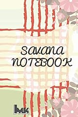 Savannah notebook wild for sale  Delivered anywhere in UK
