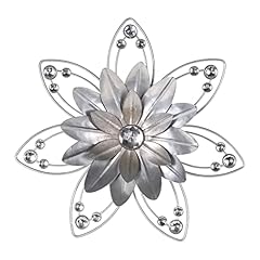 Silver flower wall for sale  Delivered anywhere in UK