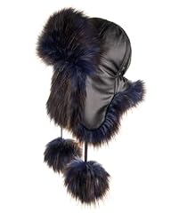 Futrzane aviator hat for sale  Delivered anywhere in UK