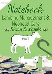 Notebook lambing management for sale  Delivered anywhere in USA 