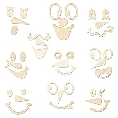 Wooden snowman face for sale  Delivered anywhere in USA 