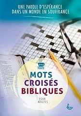 Mots croisés bibliques d'occasion  Livré partout en Belgiqu
