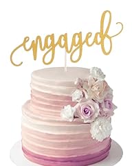 Gold glitter engaged for sale  Delivered anywhere in UK
