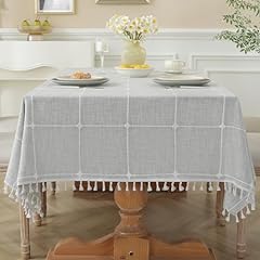 Laolitou rustic tablecloth for sale  Delivered anywhere in USA 