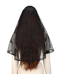 Mantveil black catholic for sale  Delivered anywhere in USA 
