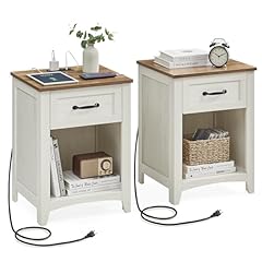 Vasagle farmhouse nightstands for sale  Delivered anywhere in USA 