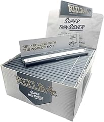 Rizla packs silver for sale  Delivered anywhere in UK
