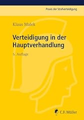 Verteidigung hauptverhandlung gebraucht kaufen  Wird an jeden Ort in Deutschland