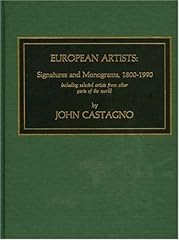 European artists signatures for sale  Delivered anywhere in USA 