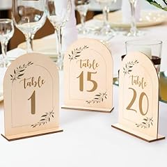 Table numbers wedding for sale  Delivered anywhere in USA 