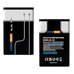 Powertrust 2pcs batterie gebraucht kaufen  Wird an jeden Ort in Deutschland